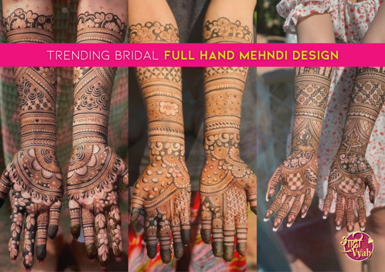 Trending Bridal Full Hand Mehndi Design for 2024