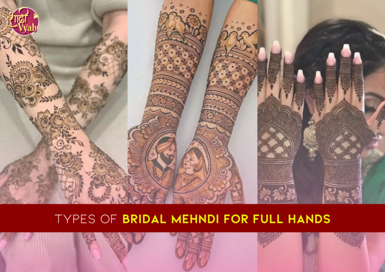 Types of Bridal Mehndi for Full Hands