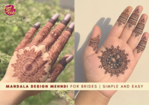 Mandala Design Mehndi for Brides | Simple and Easy