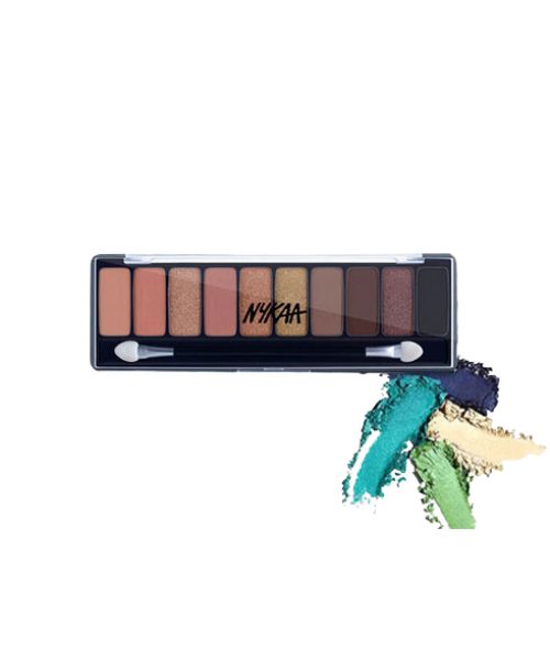 Nykaa 10 in 1 Eyeshadow pallette