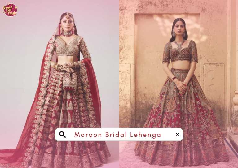 Maroon Bridal Lehenga You Need | Wedding Fashion