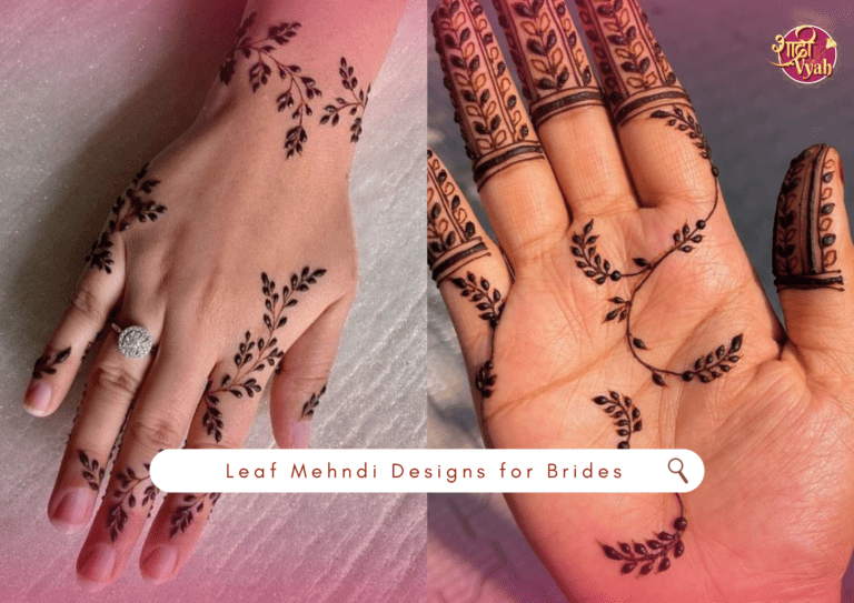 Best Leaf Mehndi Designs for Brides | Wedding Mehndi