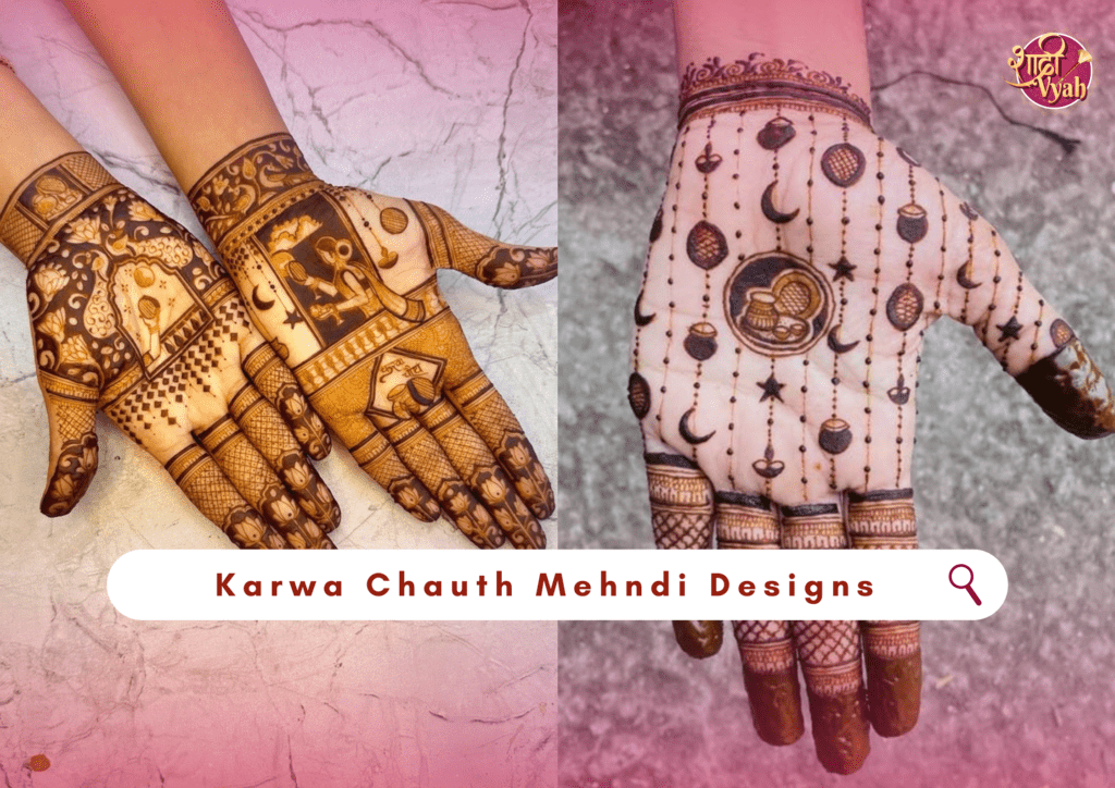 Simple and Easy Karwa Chauth Mehndi Designs