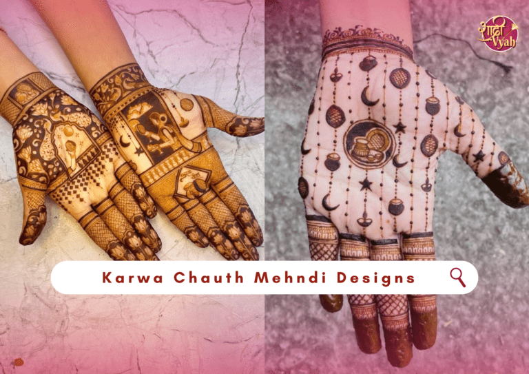 Simple and Easy Karwa Chauth Mehndi Designs