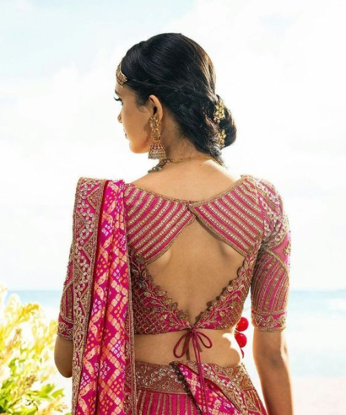 Diamond shaped cutout back 