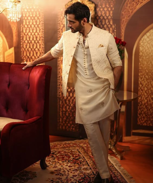 Kurta Set with Waist Coat