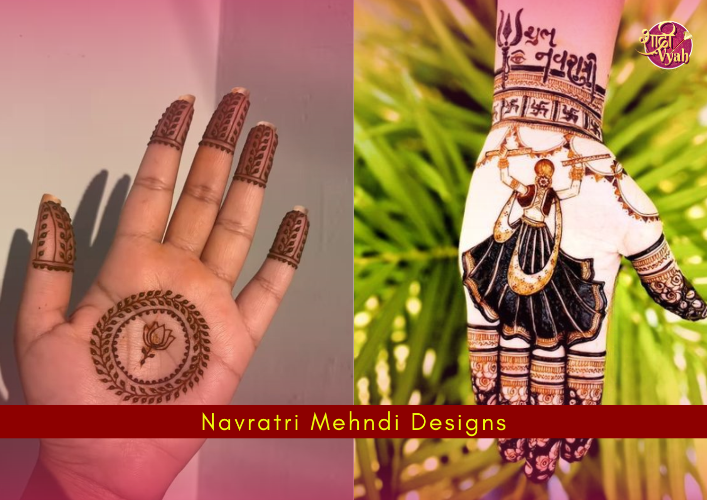 +20 Must Try Navratri Mehndi Designs 2024 | Simple and Easy