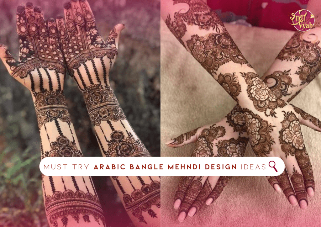 Must Try Arabic Bangle Mehndi Design Ideas