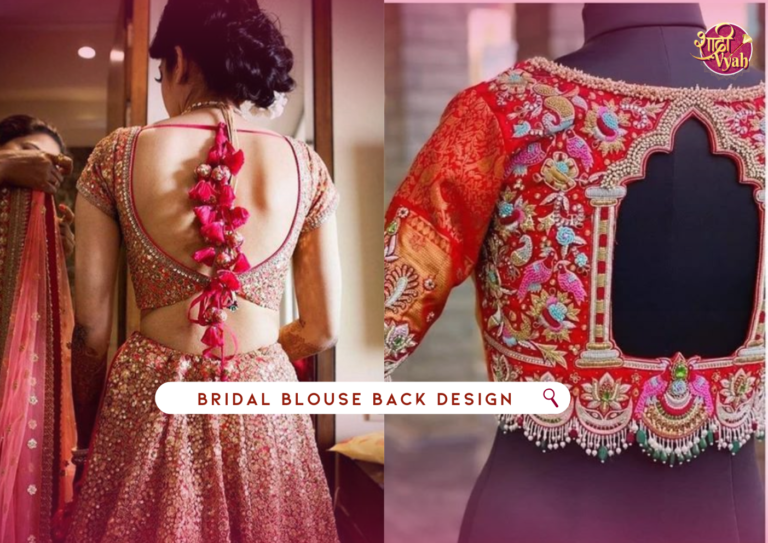 +20 Must Try Best Bridal Blouse Back Design | Bridal Fashion