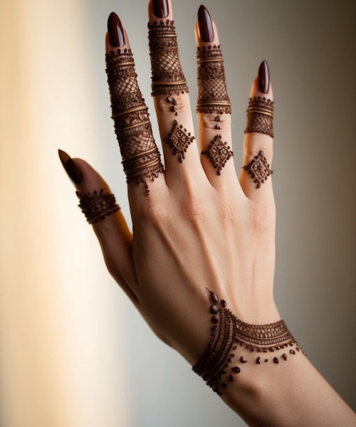 Elegant Arabic Design with Geometric Charm