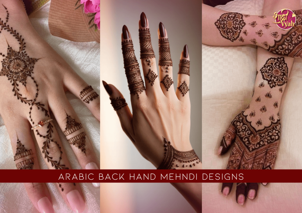 Back Hand Arabic Mehndi Designs