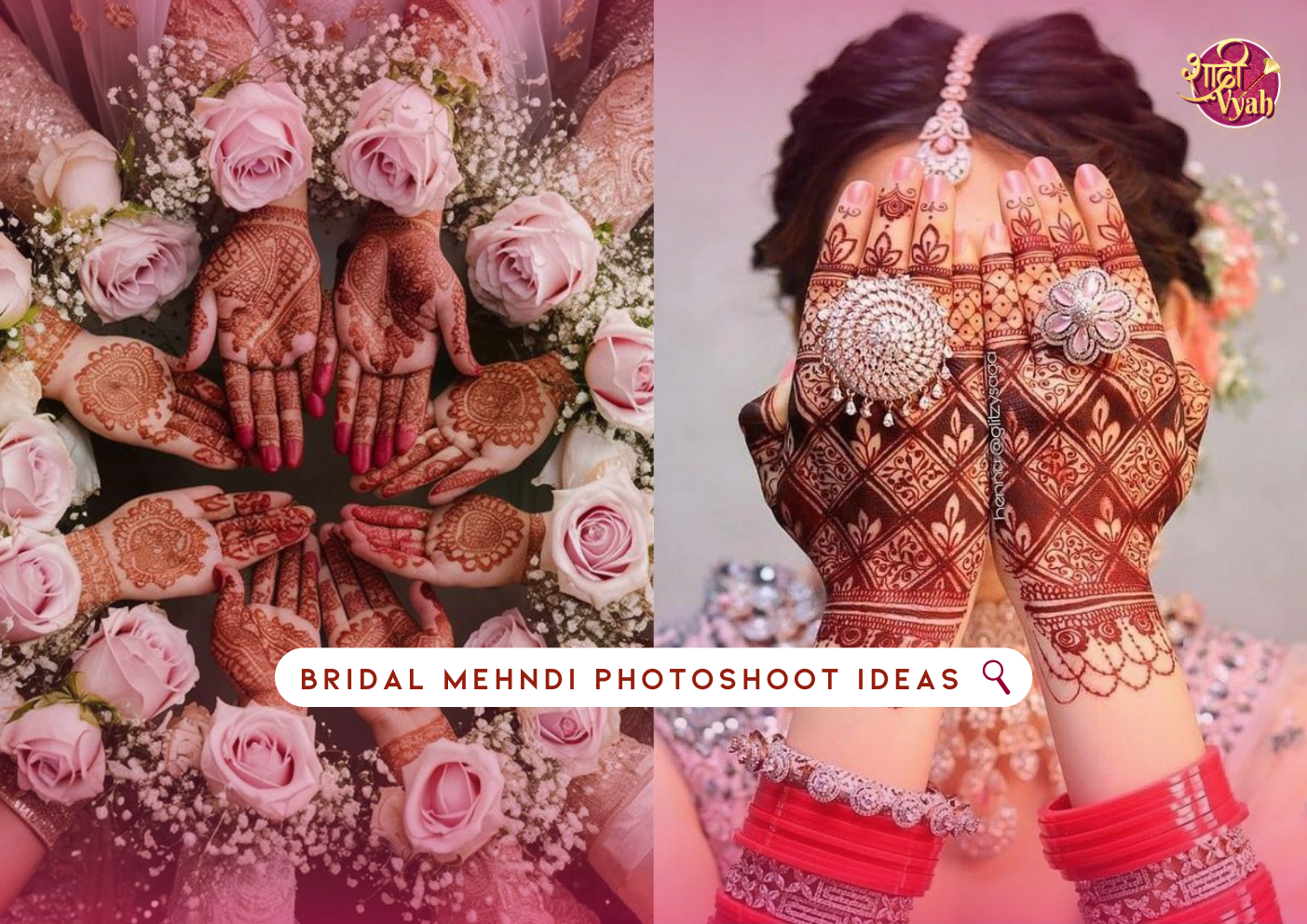 Must Try Bridal Mehndi Photoshoot Ideas