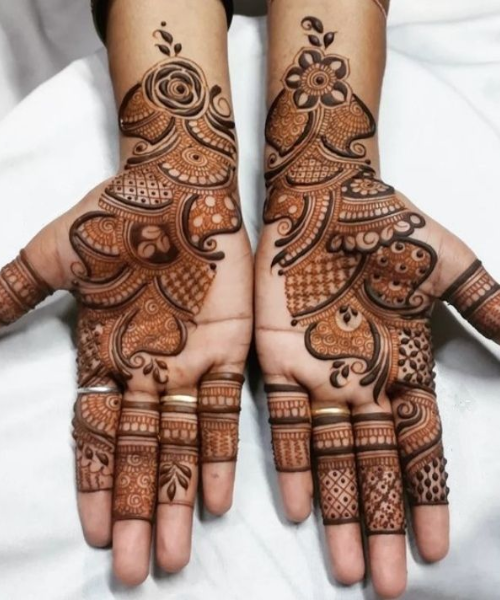 Aambi Motif Mehndi