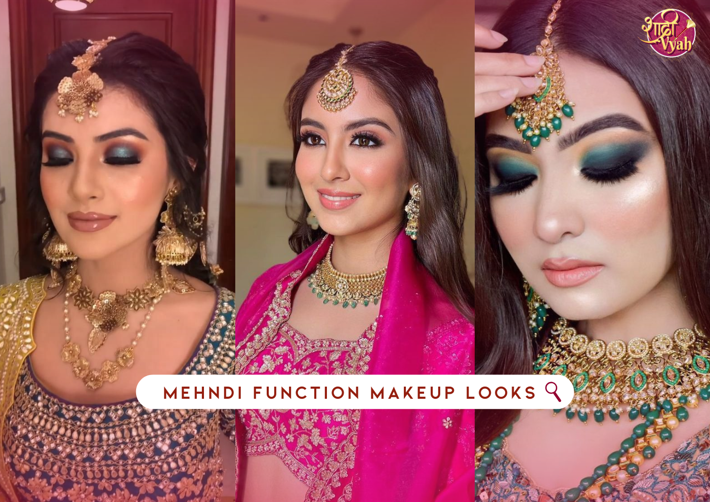 Mehndi Makeup look