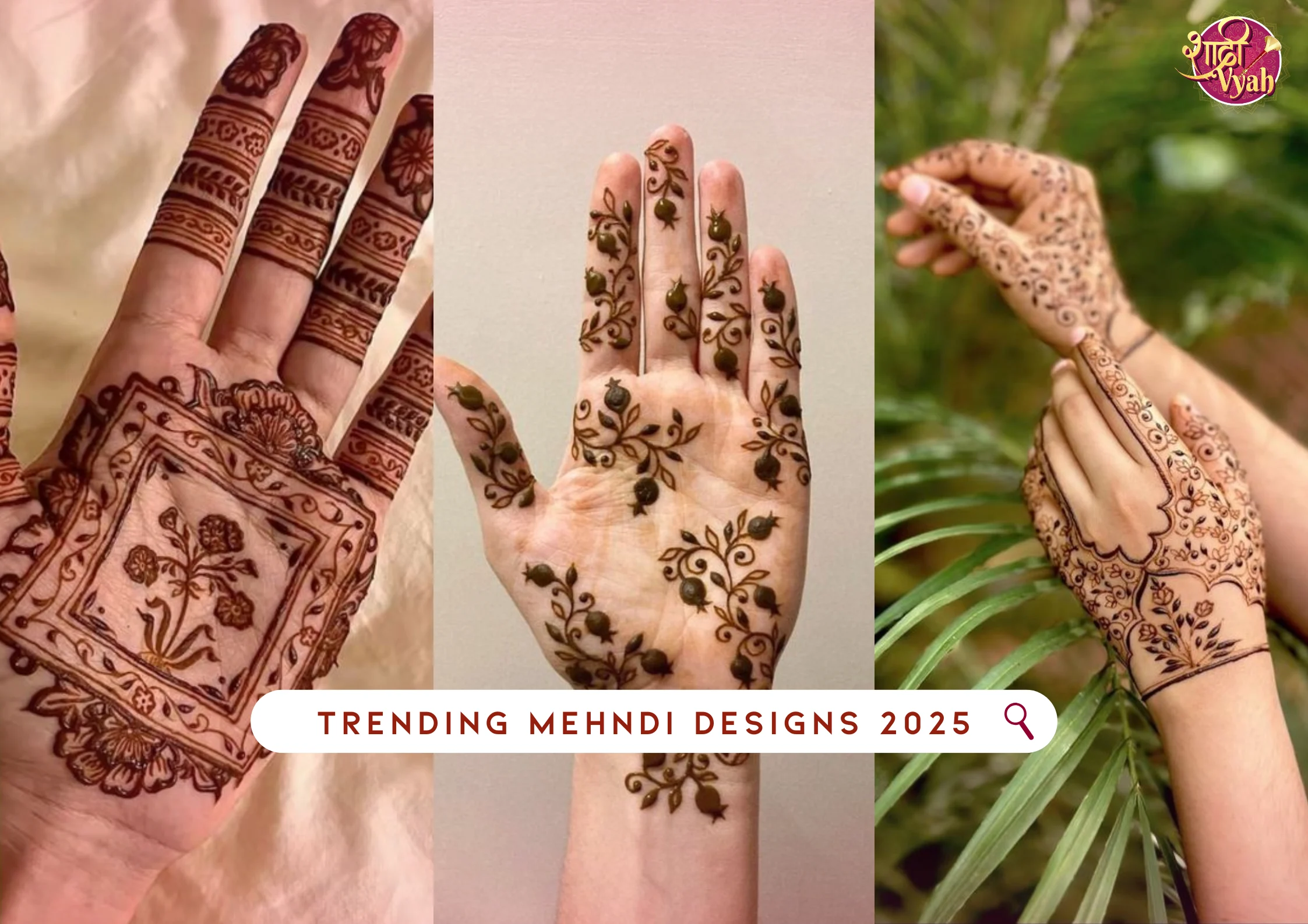 Trending mehndi designs 2025
