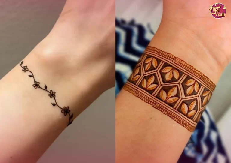 Bracelet Mehndi Designs for Brides and Guests | Easy Designs