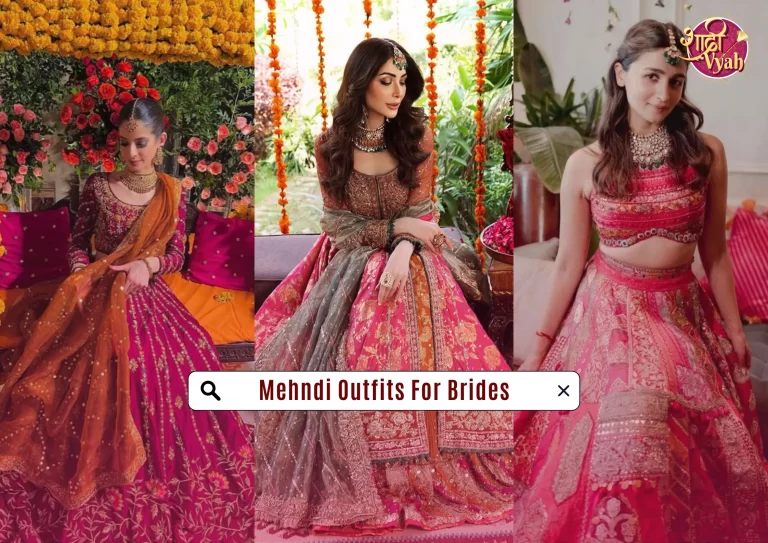 Mehndi Outfits For Brides