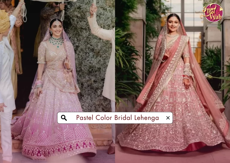 Trending Pastel Color Bridal Lehenga For Brides