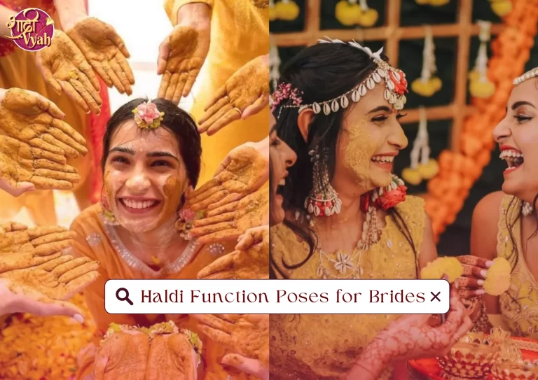 +15 Must Try Haldi Function Poses for Brides