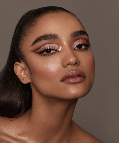 Monochromatic Makeup - Indian Bridal Makeup Trends 2025