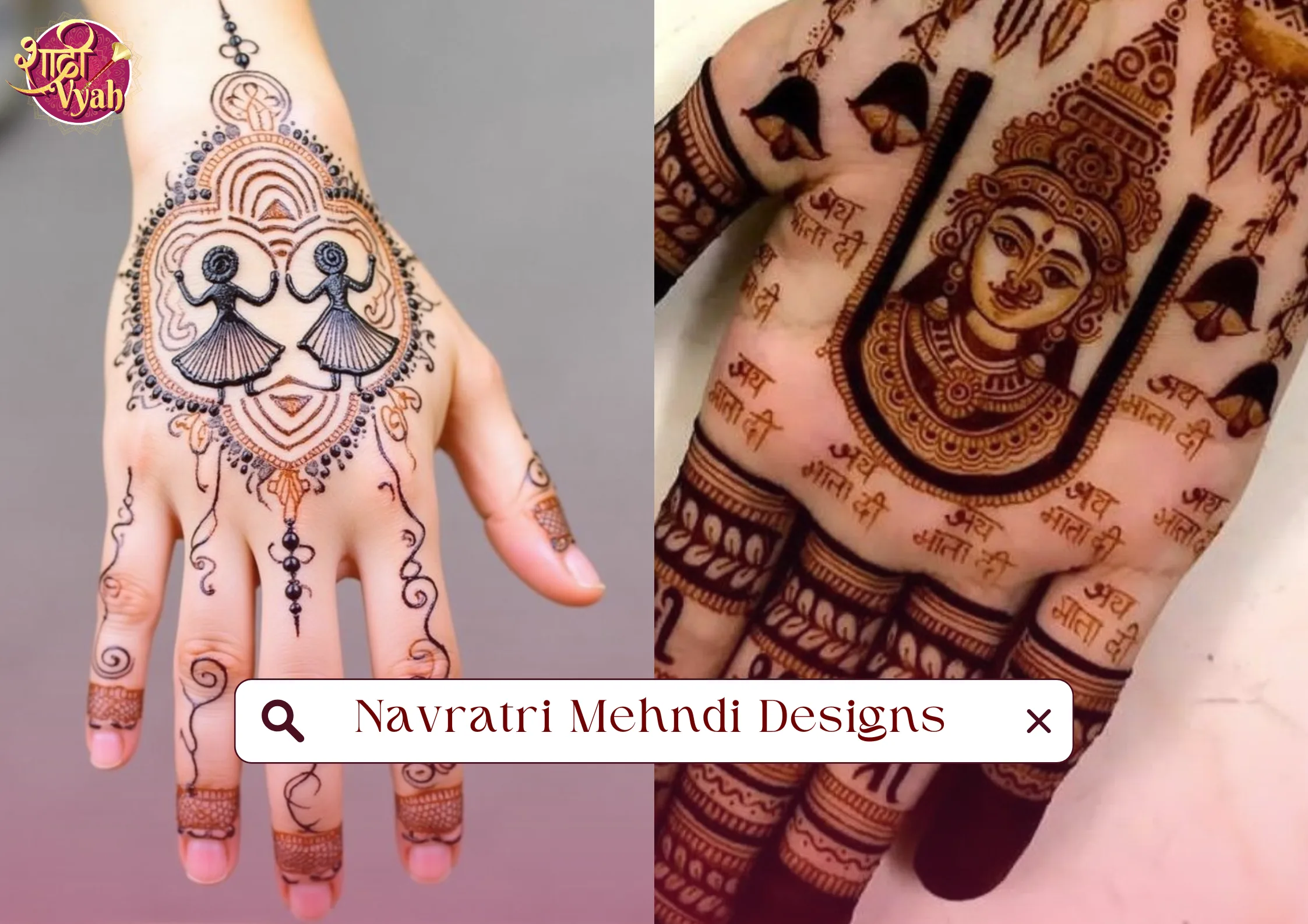Navratri Mehndi Designs