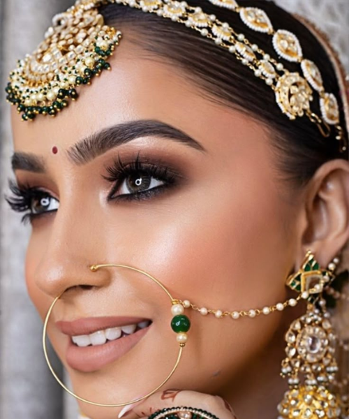  Smokey Eyes with glowy base - Summer Wedding Makeup Look 