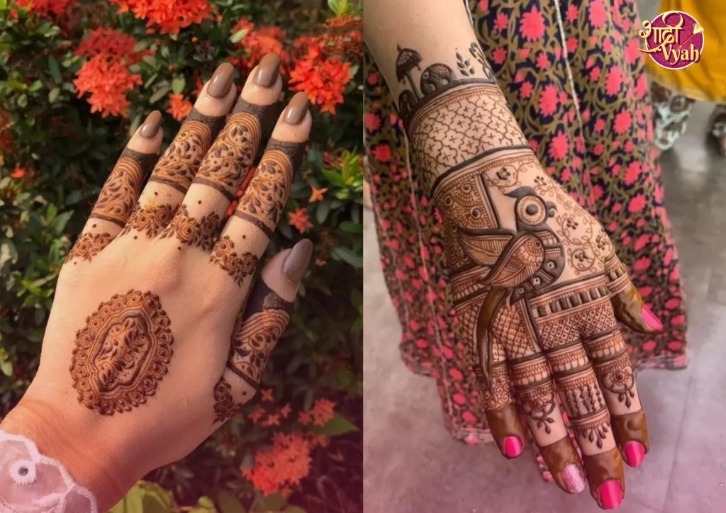 Stylish Back Hand Mehndi Designs