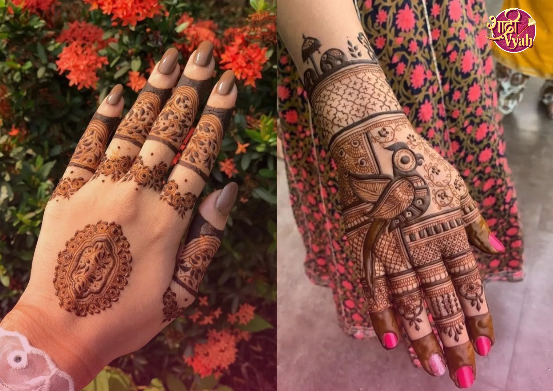 Stylish Back Hand Mehndi Designs