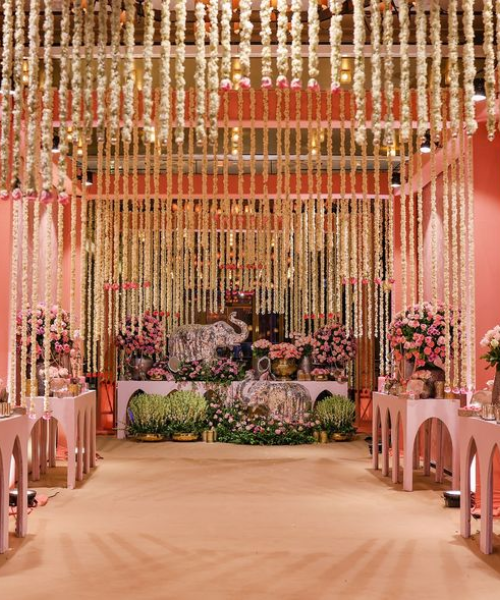 Blush & Gold Royal Garden Theme