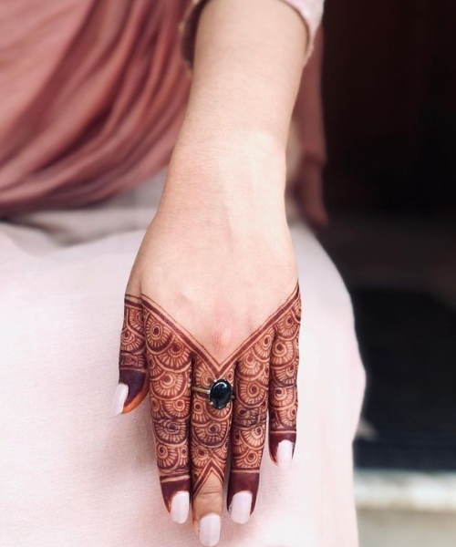 Geometric Arches with Finger Fillers