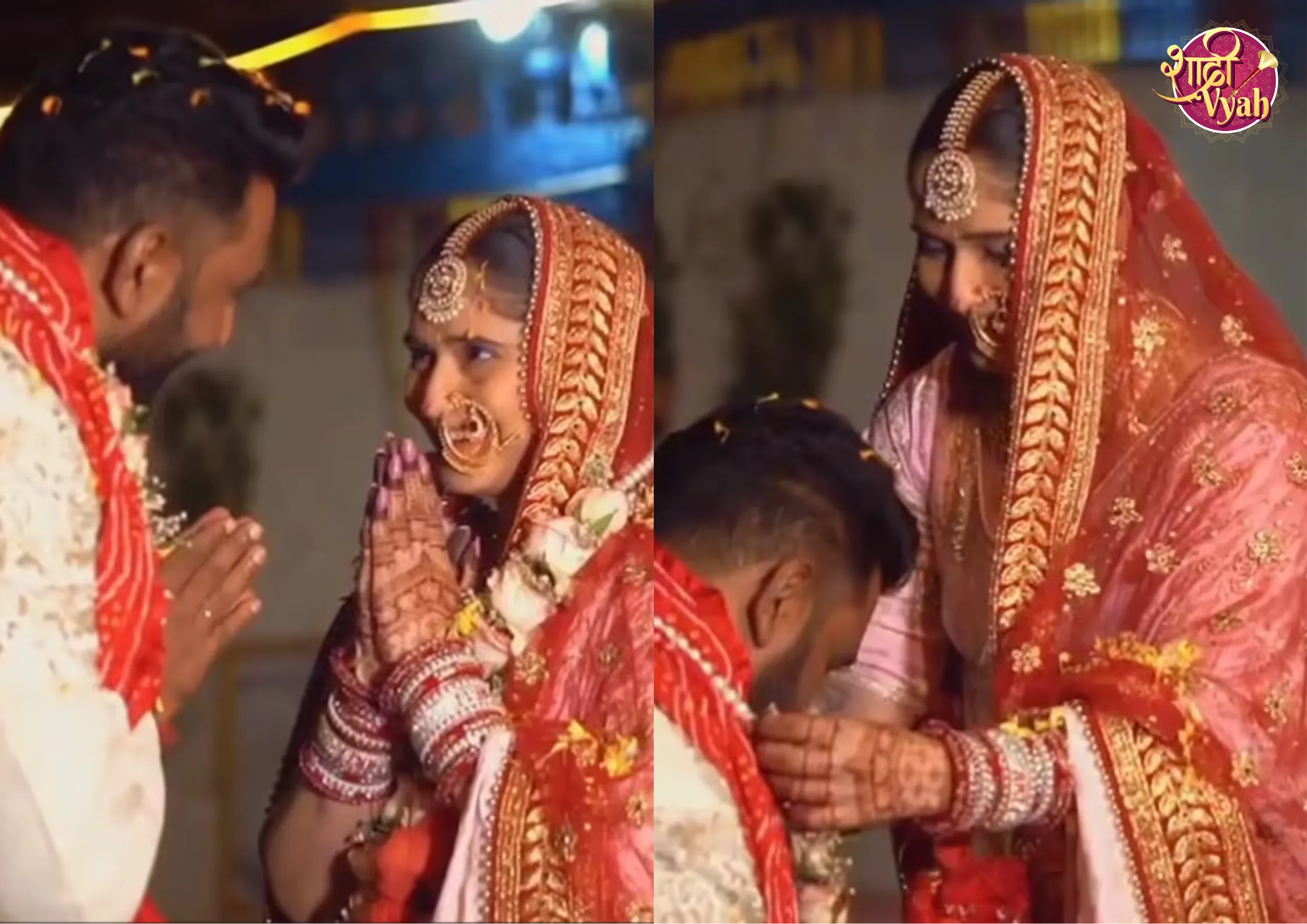 Arti Singh Renews Wedding Vows at Triyuginarayan Temple