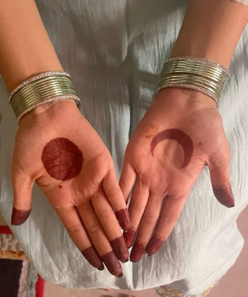 Classic Circle and Crescent Design