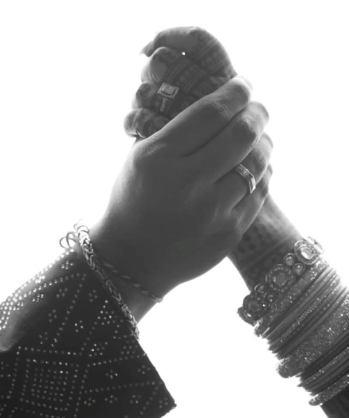 Classic Hand-Hold with Ring Close-Up
