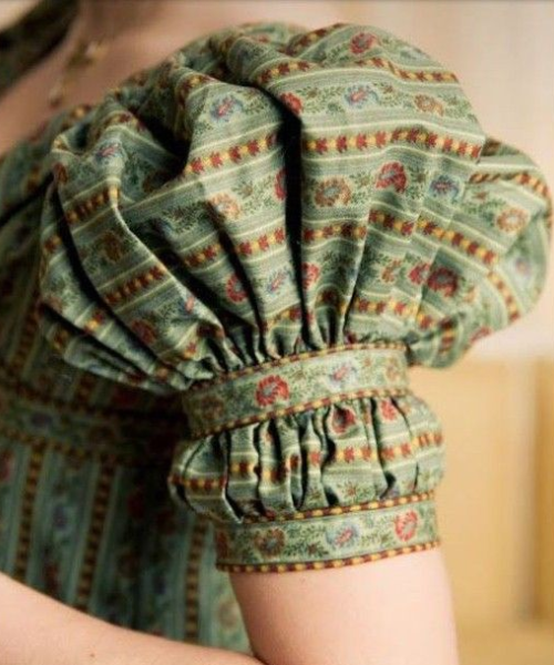 Double Gathered Traditional Sleeves