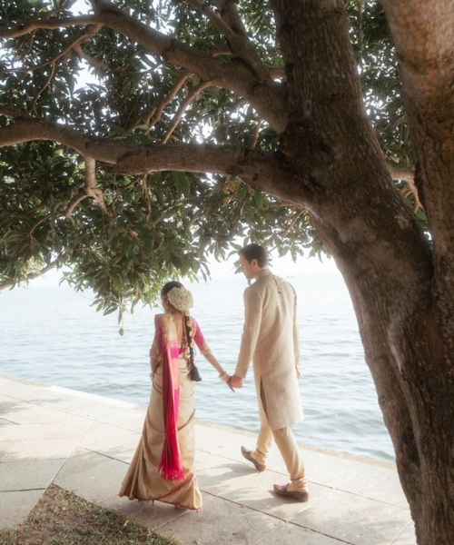 Hand-in-Hand Under Nature’s Arch
