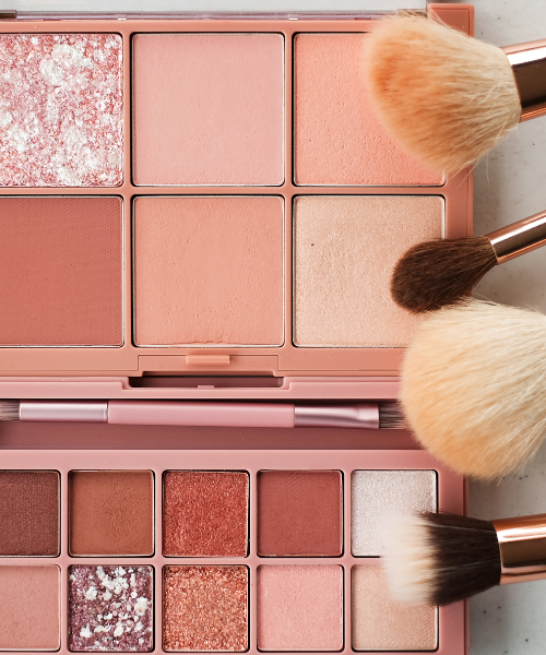 Mattify Eyes with Primer and Powder Shadows
