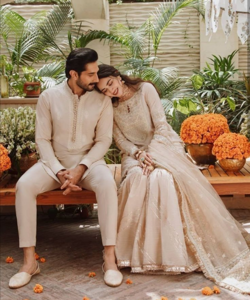 Serene Garden Moment with Forever Vows