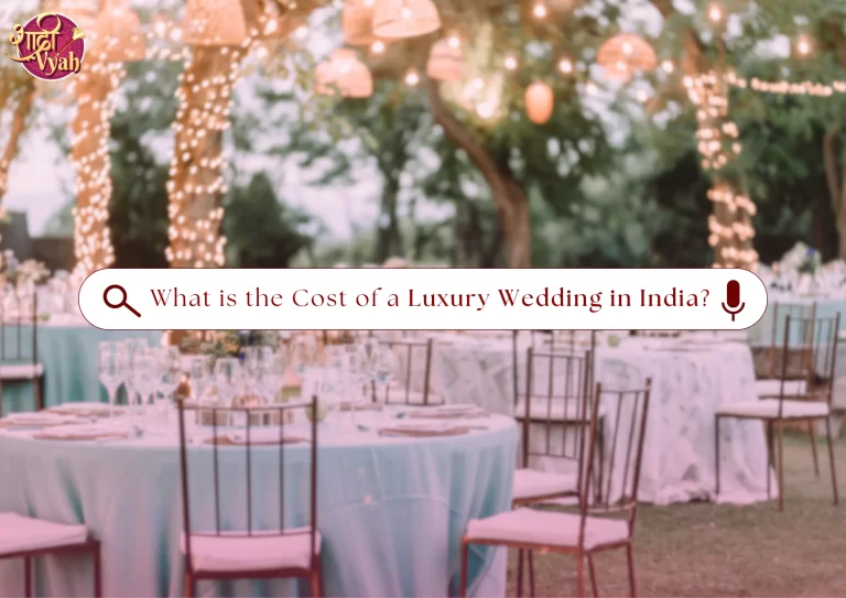 How much does a Luxury Wedding cost in India