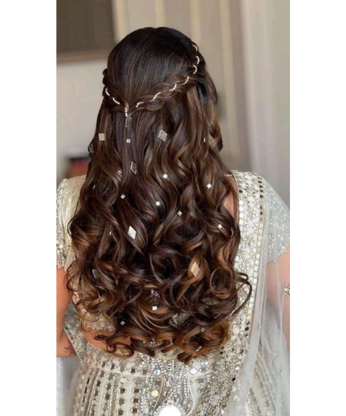 Mirror Curls with Twisted Crown