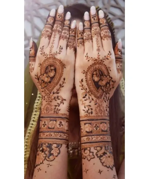 Paisley with Bold Florals and Band Detailing