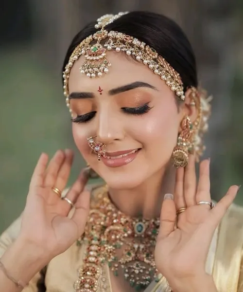 Peachy Glow with Soft Matte Base