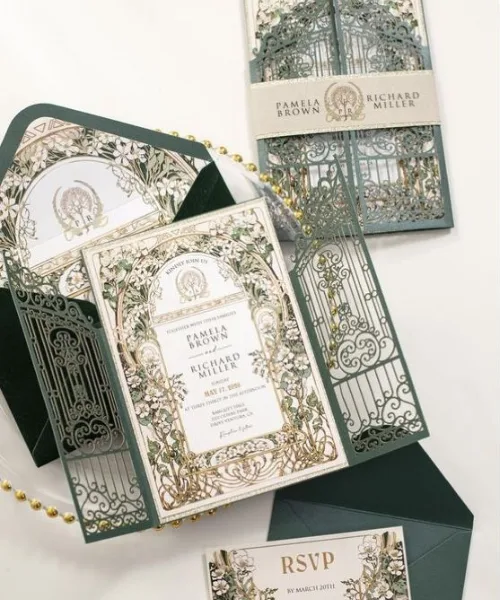 Royal Gatefold Card