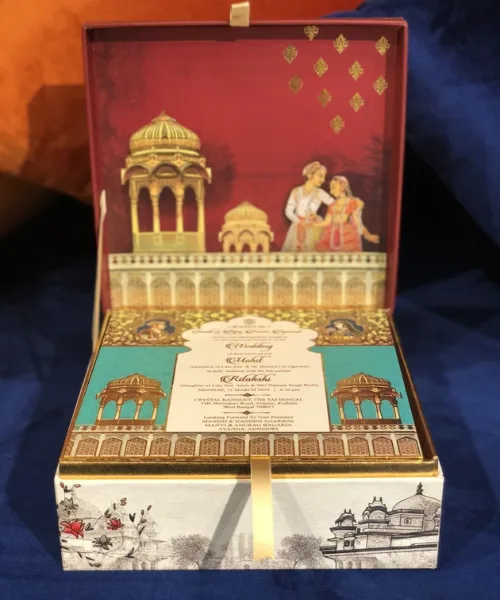 Royal Rajasthani Wedding Invite Box