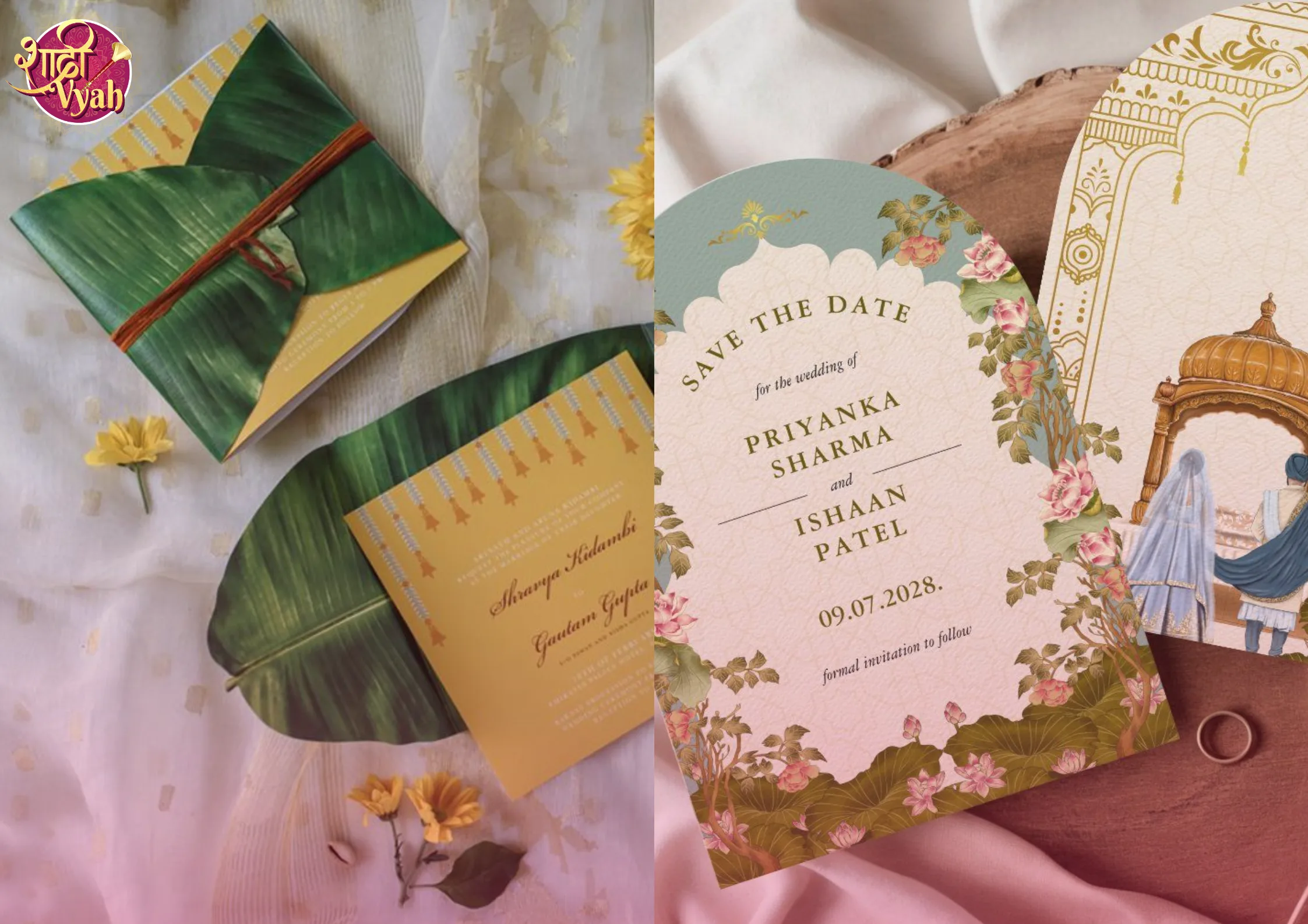 Unique Wedding Card Design Ideas 2025