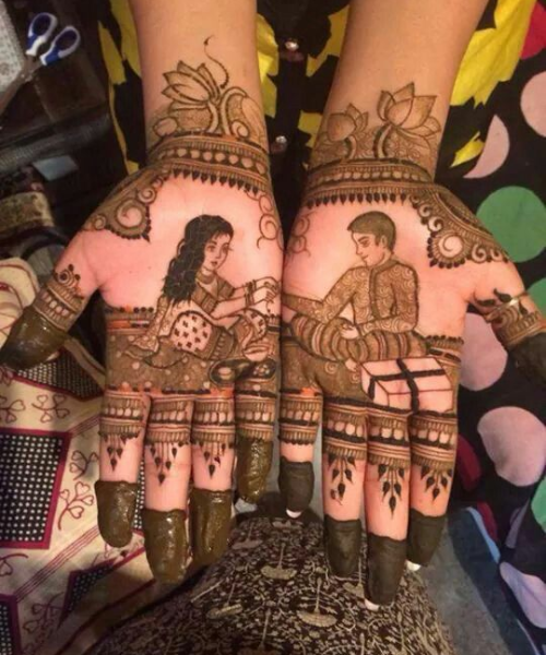 Ink of love, tied with a rakhi